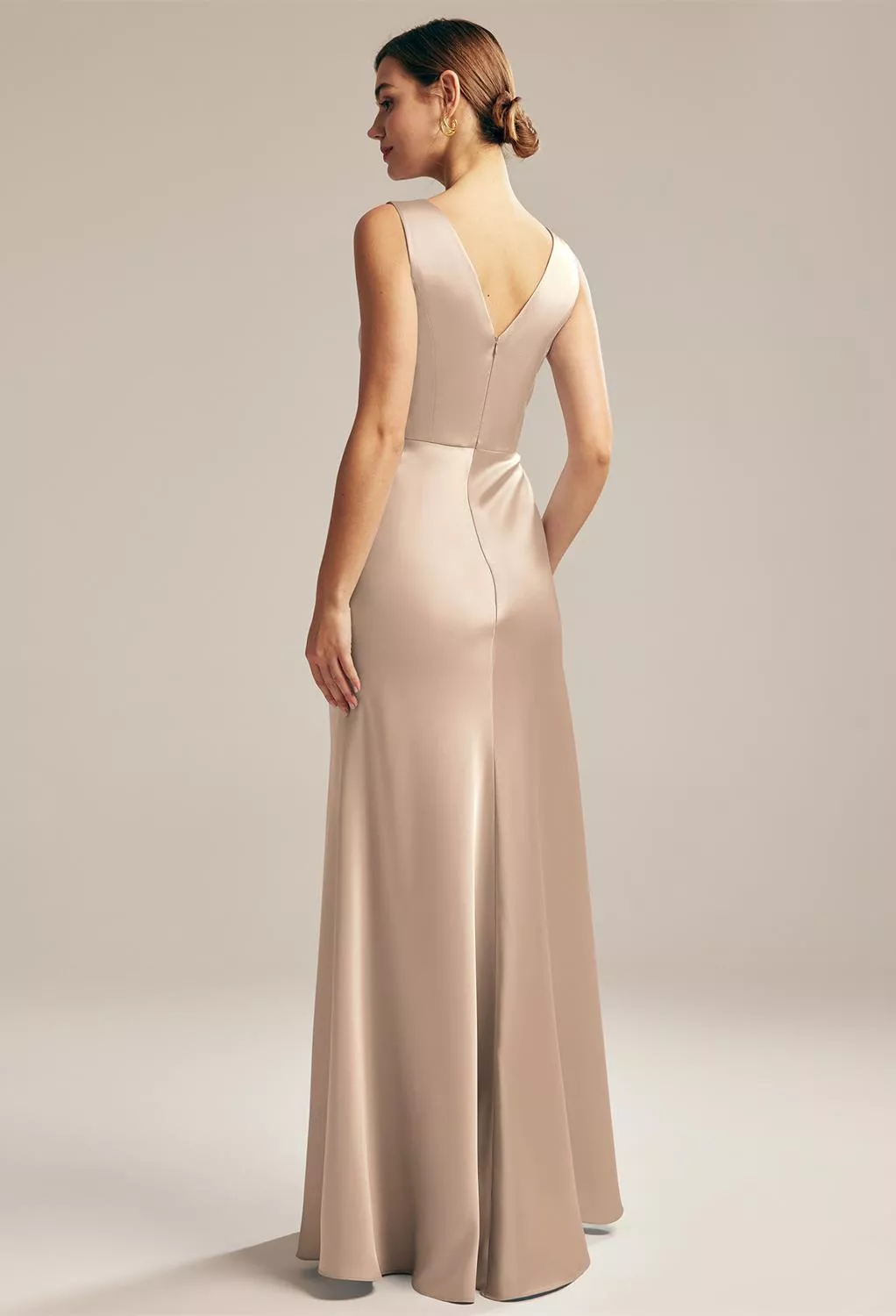 AW Maura Taupe  Bridesmaid Dresses